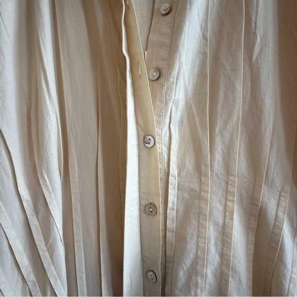 NWT Cleobella Rosabella Midi Dress Organic Cotton Boho Long Sleeve Button Down - Picture 11 of 16